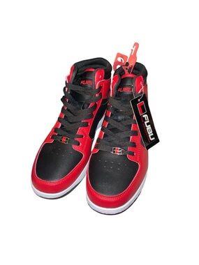 FUBU Hertitage Men's Red and Black Hightop Sneakers